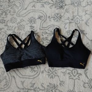 Two Puma Athletic Bras